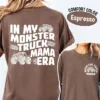 Monster Truck Mama Shirt, Boy Birthday Party T-Shirt, The Best Idea for Mother's Day Gift
