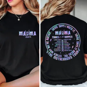Motherhood-Shirt-Some-Days-I-Rock-It-Shirt-Mama-Lighting-Bold-Shirt-Mama-Funny-Tour-ShirtMothers-Day-Funny-Shirt-2-1.jpg Motherhood, Some Days I Rock It , Mama Funny Tour T-Shirt, Happy Mother's Day, The Best Gift for Women