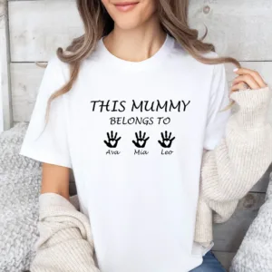 Mummy-Shirt-Custom-Mum-T-shirt-Personalised-Mum-This-Mummy-Belongs-Mothers-Day-Tee-Funny-Mom-Tshirt-New-Mum-Shirts-Mother-To-Be-1.webp Custom Mum T-shirt, Personalized Mum, This Mummy Belongs, Mothers Day Tee, New Mum Shirts, Mother To Be