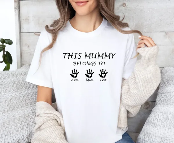 Mummy-Shirt-Custom-Mum-T-shirt-Personalised-Mum-This-Mummy-Belongs-Mothers-Day-Tee-Funny-Mom-Tshirt-New-Mum-Shirts-Mother-To-Be-1.webp Custom Mum T-shirt, Personalized Mum, This Mummy Belongs, Mothers Day Tee, New Mum Shirts, Mother To Be