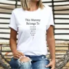 Mummy T Shirt, This Mummy belongs to ... Custom Mothers Day Shirt, New Mum Shirt, Personalized Mum Gift