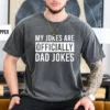 My-Jokes-Officially-Dad-Joke-T-Shirt-3.jpg My Jokes Officially Dad Joke T-Shirt, New Dad T-Shirt From Wife, Pregnancy Announcement to Husband, Baby Expecting Dad Shirt