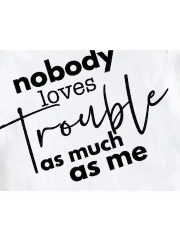 Nobody-Loves-Trouble-as-Much-as-Me-Tshirt-1.webp Couple Matching T-Shirt With Nobody Loves Trouble As Much As Me and Trouble Print Design, The Best Family Matching Gift