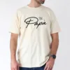 Funny Papa Graphic Print with Like A Real Superhero T-Shirt, The Best Father's Day Gift