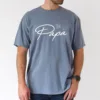Funny Papa Graphic Print with Like A Real Superhero T-Shirt, The Best Father's Day Gift