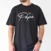 Funny Papa Graphic Print with Like A Real Superhero T-Shirt, The Best Father's Day Gift
