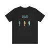 Personalised Dad Fishing Shirt, King of the Catch T-Shirt with Kids' Names, Custom Father's Day Gift, Dad Birthday Gift, Summer Fishing Tee