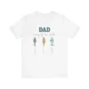 Personalised Dad Fishing Shirt, King of the Catch T-Shirt with Kids' Names, Custom Father's Day Gift, Dad Birthday Gift, Summer Fishing Tee