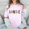 Personalized-Auntie-T-shirt-4.webp Personalized Auntie T-shirt, Auntie Shirt, Trendy Aunt Outfit, Cool Auntie Clothing's, Matching Family Tees, New Aunt Gifts