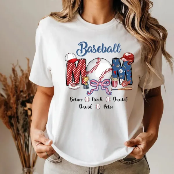 Personalized-Baseball-Shirt-Custom-Mama-Mom-Baseball-With-Kid-Names-Shirt-Baseball-Shirt-Baseball-Family-Shirt-Gift-for-Mimi-Gigi-4-1.jpg Personalized Baseball Grandma T-Shirt, Custom Baseball Mama with Kid's Name Shirt, Baseball Mimi Nana Tee - The Best Mothers Day Gift