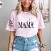 Personalized Boy Mama Shirt With Kid Names Tee -  The Best Mothers Day Gift