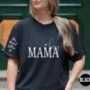 Personalized Boy Mama Shirt With Kid Names Tee -  The Best Mothers Day Gift