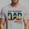 Personalized Dad Edition T-Shirt, Custom Fishing, Gifts for Dad Birthday