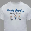 Personalized Fishing Buddies T-Shirt, Father's Day Gifts, Shirt For Dad, Grandpa Shirt, Gift For Dad, Fishing Shirt For Dad, Fishing Grandpa