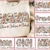 Custom Floral Mama Sweatshirt – Mother's Day Gift for Gigi, Mimi, Granny, and Grandma