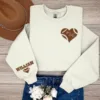 Personalized Football Sweatshirt - Custom Football Player Sweatshirt - The Best Gift for Holiday
