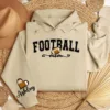 Personalized Football Mom Gift For Football Mom, Custom name Sport Mom Gifts - Personalized Hoodie - The Best Mother's Day Gift