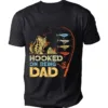 Personalized-Hooked-On-Being-Dad-Fishing-Shirts-4.webp Personalized Hooked On Being Dad Fishing Shirts, Vintage Dad Shirt, Best Dad T-Shirt, Funny Fishing Shirts For Men, Gifts For Fisherman