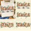 Mother's Day Gift: Mama Life & Love Designs – Personalized Mama Sweatshirt with Kids' Names