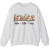 Mother's Day Gift: Mama Life & Love Designs – Personalized Mama Sweatshirt with Kids' Names