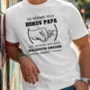 Plus-Size-Mens-T-Shirt-2.webp Men's T-Shirt with 'Bonus Papa' Graphic - Beige with Humorous Fist Bump Design,