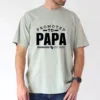 Promoted To Papa, Est 2025 T-shirt, Dad Gift, The Best Father's Day Gift