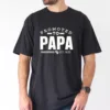 Promoted To Papa, Est 2025 T-shirt, Dad Gift, The Best Father's Day Gift