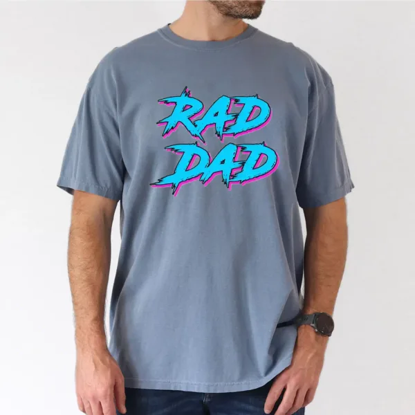 RAD-DAD-2.webp Rad Dad T-shirt, Dad Gift, The Best Father's Day Gift