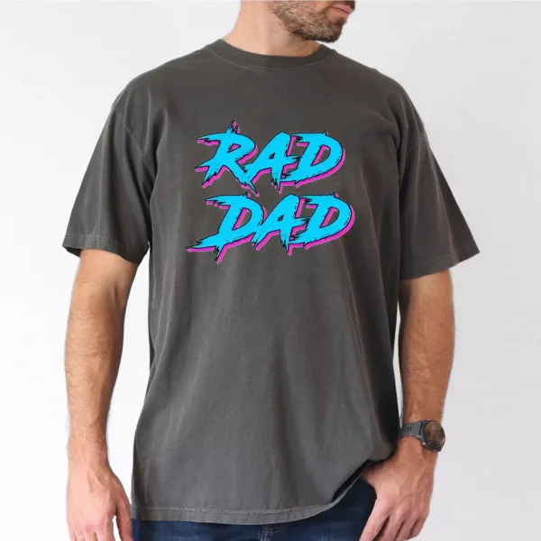RAD-DAD-3.webp Rad Dad T-shirt, Dad Gift, The Best Father's Day Gift