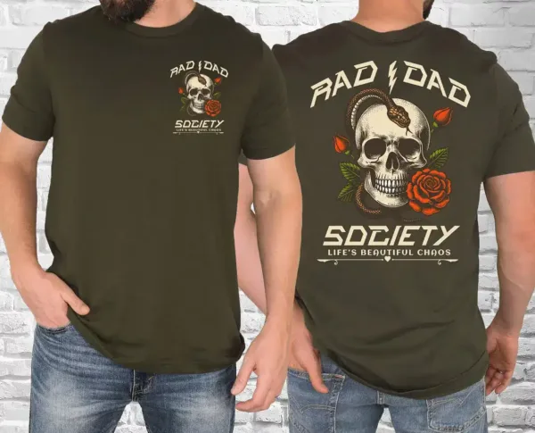 Rad-Dad-Shirt-Edgy-Dad-1.webp Rad Dad T-Shirt, Edgy Dad, Skeleton Dad Tee, Cool Dad Club, Rad Dad Club, Fathers Day Gift, Dad Life, Rad Dad Society First Fathers Day