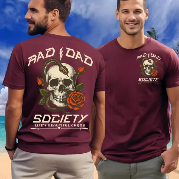 Rad-Dad-Shirt-Edgy-Dad-3.webp Rad Dad T-Shirt, Edgy Dad, Skeleton Dad Tee, Cool Dad Club, Rad Dad Club, Fathers Day Gift, Dad Life, Rad Dad Society First Fathers Day