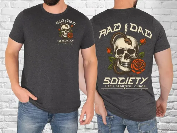 Rad-Dad-Shirt-Edgy-Dad-4.webp Rad Dad T-Shirt, Edgy Dad, Skeleton Dad Tee, Cool Dad Club, Rad Dad Club, Fathers Day Gift, Dad Life, Rad Dad Society First Fathers Day