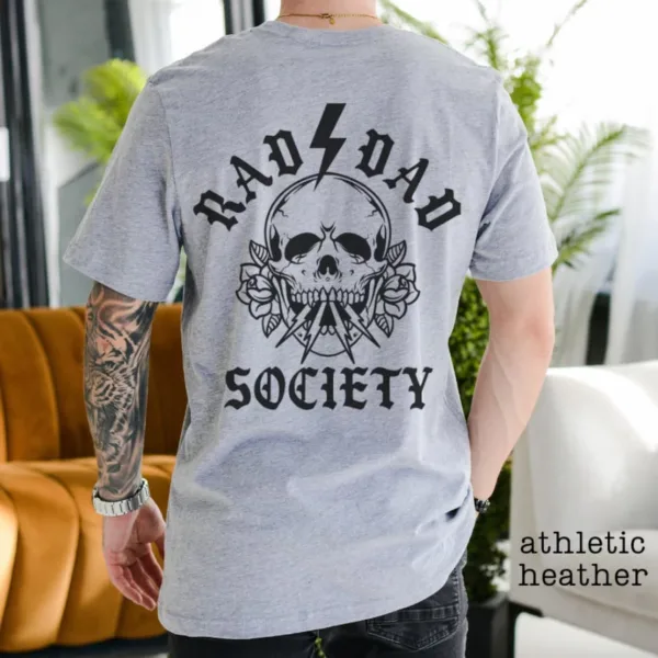 Rad-Dad-Society-T-Shirt-1.jpg Rad Dad Society T-Shirt, Cool Dad Club, Dad Life Tee, First Fathers Day Present, Dad of Girl, Dad with boys, Gift For Husband