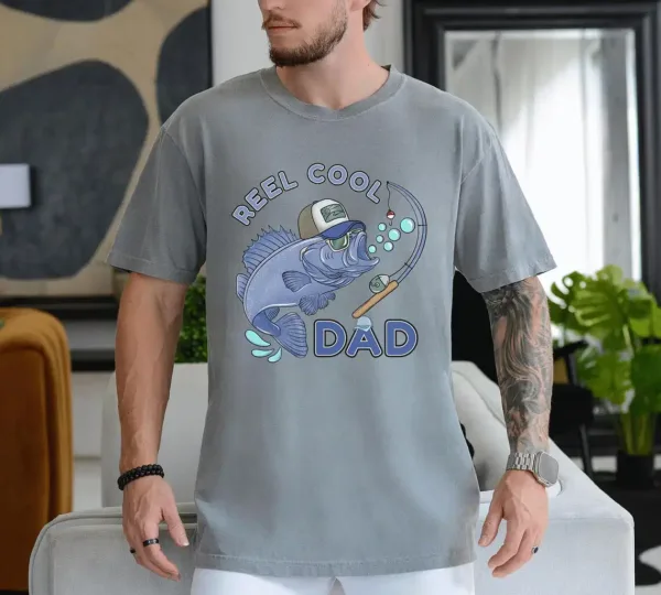 Real-Cool-Dad-Fishing-Shirt-3.webp Real Cool Dad Fishing Shirt, Fishing Shirt, Father's Day Shirt, Cool Dads Club Shirt, Funny Husband Shirt, Father?s Day Gift