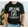 Retro Dad Raccoon Shirt, Just A Dad Who Always Came Back With The Milk Tshirt, Funny Father?s Day Tee, Funny Dad Humor Shirt, Gift for Dad