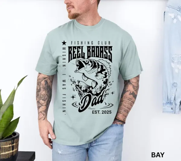 Retro-Fishing-Shirt-1.webp Retro Fishing T-Shirt, Fishing Gift for Dad, Fishing Dad Funny, Father's Day Gift, Fishing Dad