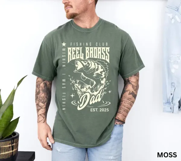 Retro-Fishing-Shirt-3.webp Retro Fishing T-Shirt, Fishing Gift for Dad, Fishing Dad Funny, Father's Day Gift, Fishing Dad