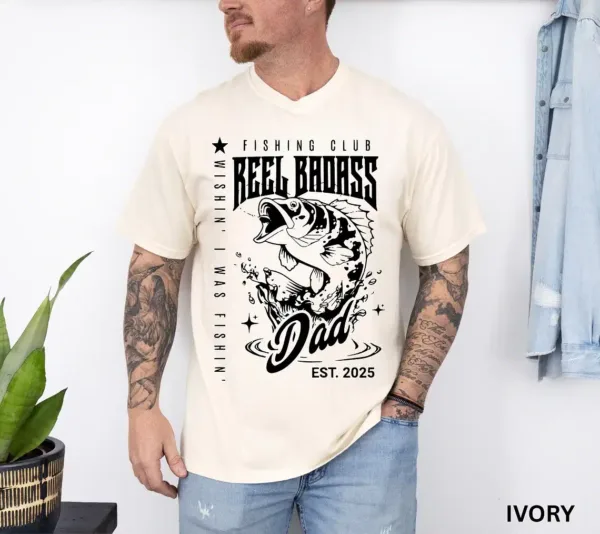 Retro-Fishing-Shirt-4.webp Retro Fishing T-Shirt, Fishing Gift for Dad, Fishing Dad Funny, Father's Day Gift, Fishing Dad