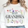 Boho Mama Sweatshirt with Vintage Floral Design – Perfect Mother's Day Gift