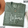Retro-Mama-2-1.jpg Retro Mama Shirt, Mothers Day Gift From Daughter for Mom Mama T-shirt, For Birthday For Her Baby Shower, Mother's Day Gift