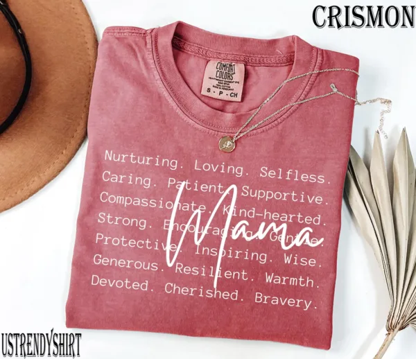 Retro-Mama-3-1.jpg Retro Mama Shirt, Mothers Day Gift From Daughter for Mom Mama T-shirt, For Birthday For Her Baby Shower, Mother's Day Gift