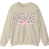 Boho Glitter Mama Sweatshirt – Retro Floral, Coquette & Christian Mom Style | Perfect Gift for Mother’s Day