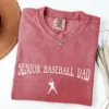 Graduation Baseball Dad T-Shirt ? Senior Baseball Season Supporter Tee