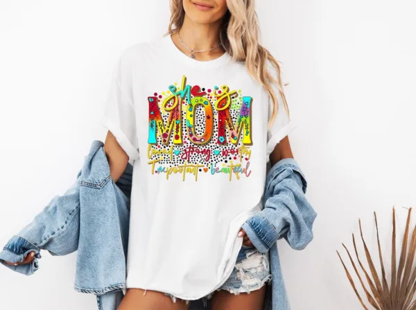 Mother's Day T-shirt, She is Mom, Loved Strong Worthy Important Beautiful, Mother's Day Gift