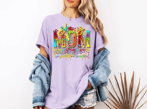 Mother's Day T-shirt, She is Mom, Loved Strong Worthy Important Beautiful, Mother's Day Gift