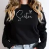 Sister-Sweatshirt-Custom-Sister-Personalised-Unisex-Sweatshirts-Customised-Text-Gift-for-Her-Matching-Sister-Jumpers-1_gm_optimized.webp Funny Sister Sweatshirt, Sister Gift, Big Sister Long Sleeve, Little Sisters, Gifts For Sister, Big Sister Gift, Funny Saying