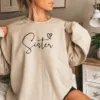 Sister-Sweatshirt-Custom-Sister-Personalised-Unisex-Sweatshirts-Customised-Text-Gift-for-Her-Matching-Sister-Jumpers-3_gm_optimized.webp Funny Sister Sweatshirt, Sister Gift, Big Sister Long Sleeve, Little Sisters, Gifts For Sister, Big Sister Gift, Funny Saying