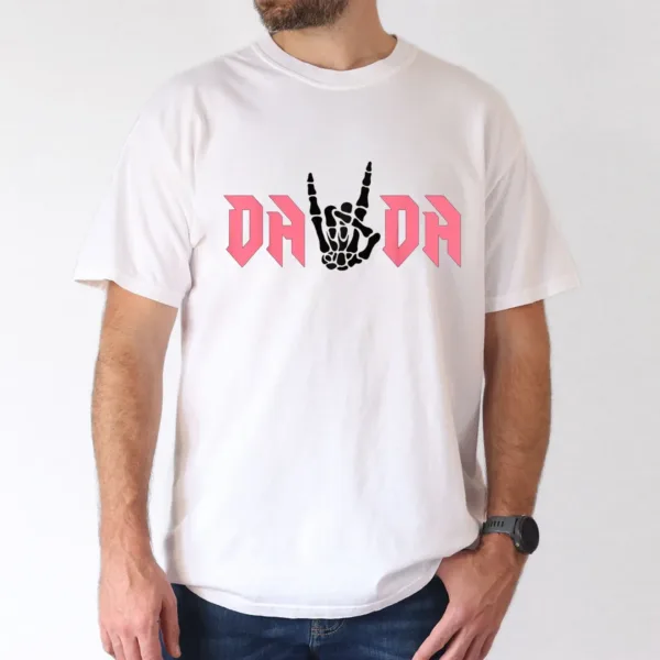 Dada, Cotton Men's Graphic Tee - Great Gift for Dad, Husband, Boyfriend T-Shirt, The Best Father's Day Gift