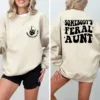 Somebodys-Feral-Aunt-shirt-3.webp Somebody's Feral Aunt Sweatshirt, Feral Aunt Gift, Funny Aunt, Family Gift Sweatshirt, Cute Family Gift, Cute Aunt Shirt, Cute Aunt Gift