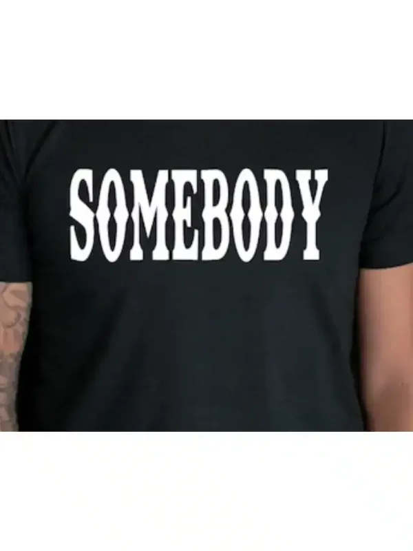 Couple Matching T-Shirt With Somebody's Problem and Somebody Print Design, The Best Family Matching Gift